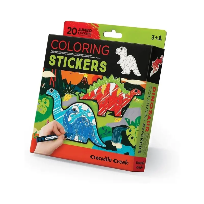 Crocodile Creek Dinosaurs Colouring Stickers 1