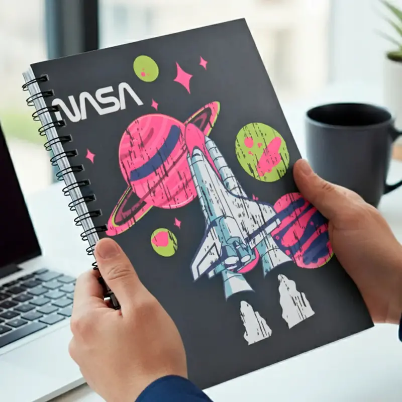 Cuaderno, Astronauta Colores, Nasa, 100 Hojas 1