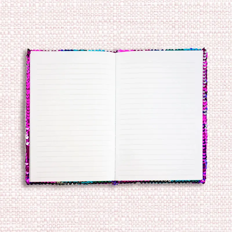 Cuaderno De Lentejuelas Arcoíris 2