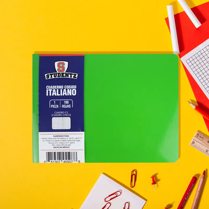 Cuaderno Italiano, 100 Hojas 2