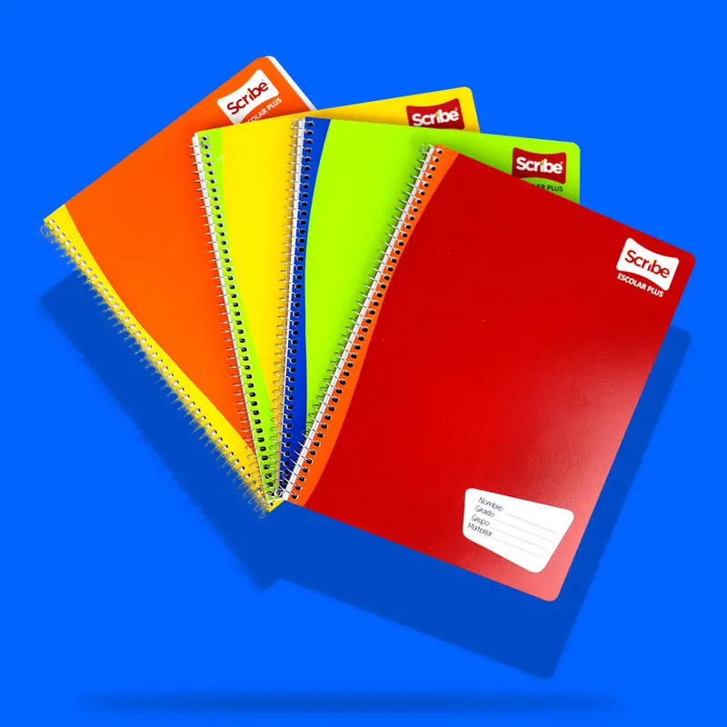 Cuaderno Profesional De Cuadro Chico Con 100 Hojas, Marca Scribe. 1