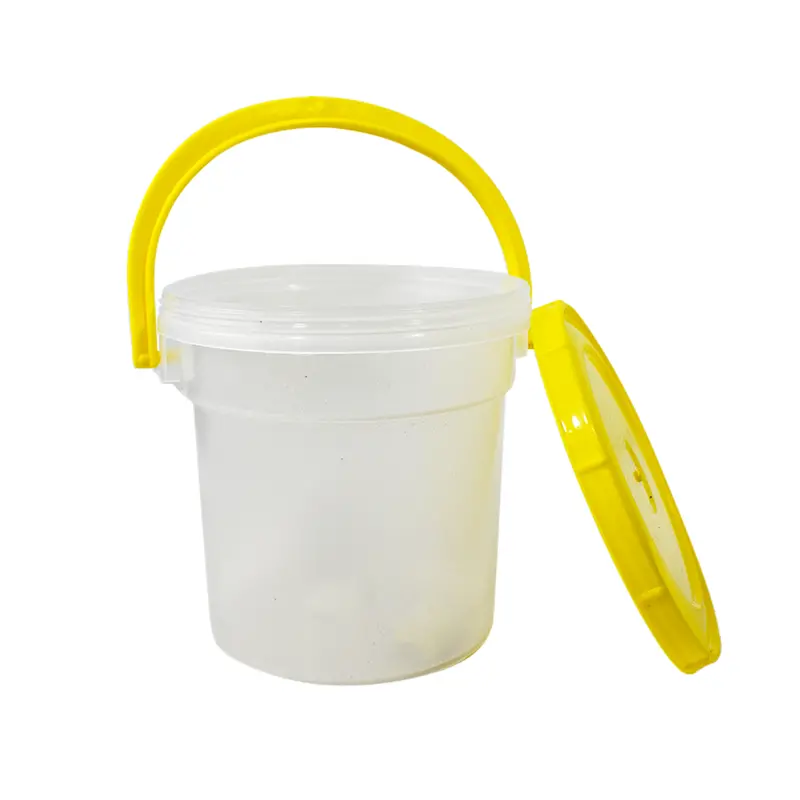 Cubeta Con Asa Inkanto 1.5L Color Amarillo 1