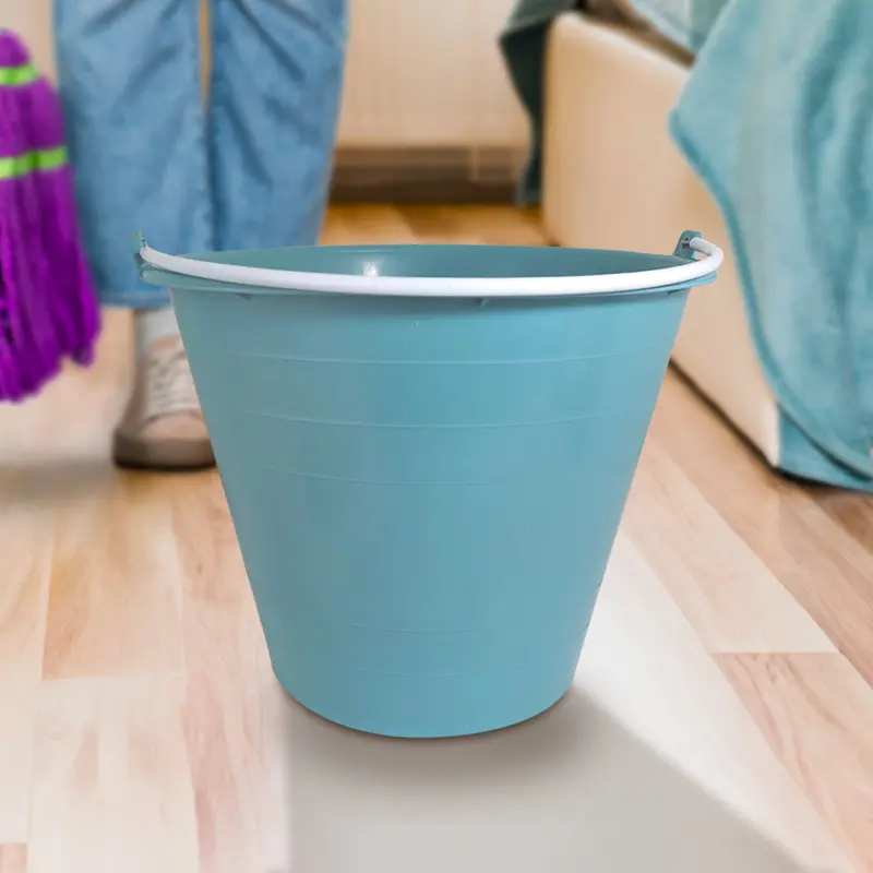 Cubeta De Plástico, Color Azul, 10 L 1