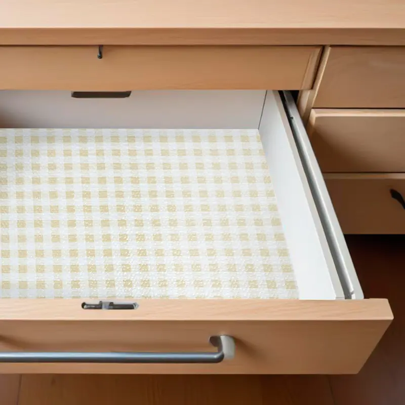 Cubierta De Vinilo Multiusos Color Blanco/Beige 1
