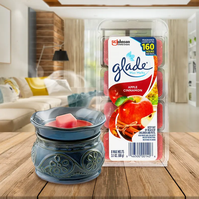 Cubitos De Cera Con Aroma A Manzana Y Canela, Glade 1
