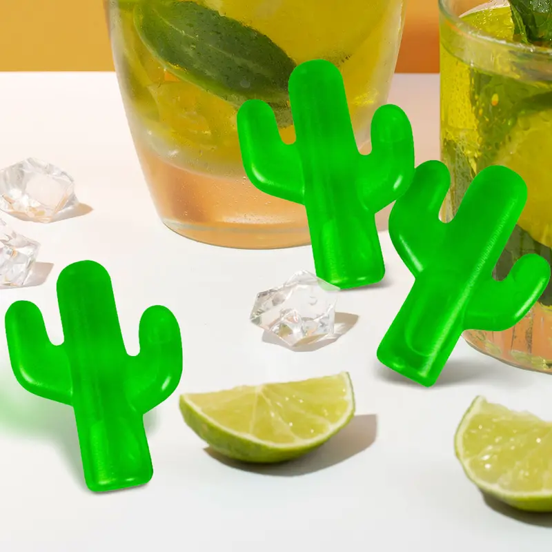 Cubitos De Hielo En Forma De Cactus 1