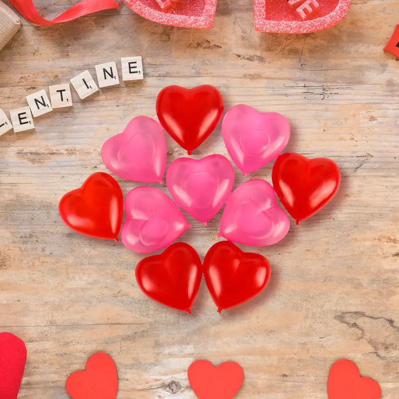 Cubitos De Hielo En Forma De Corazón, 10 Pza 1