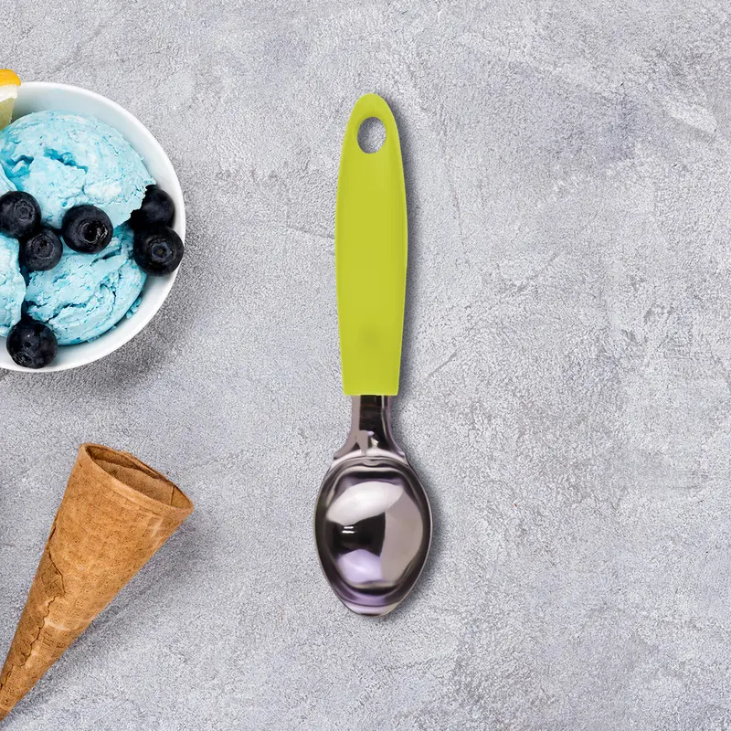 Cuchara Para Helado, Color Verde 1