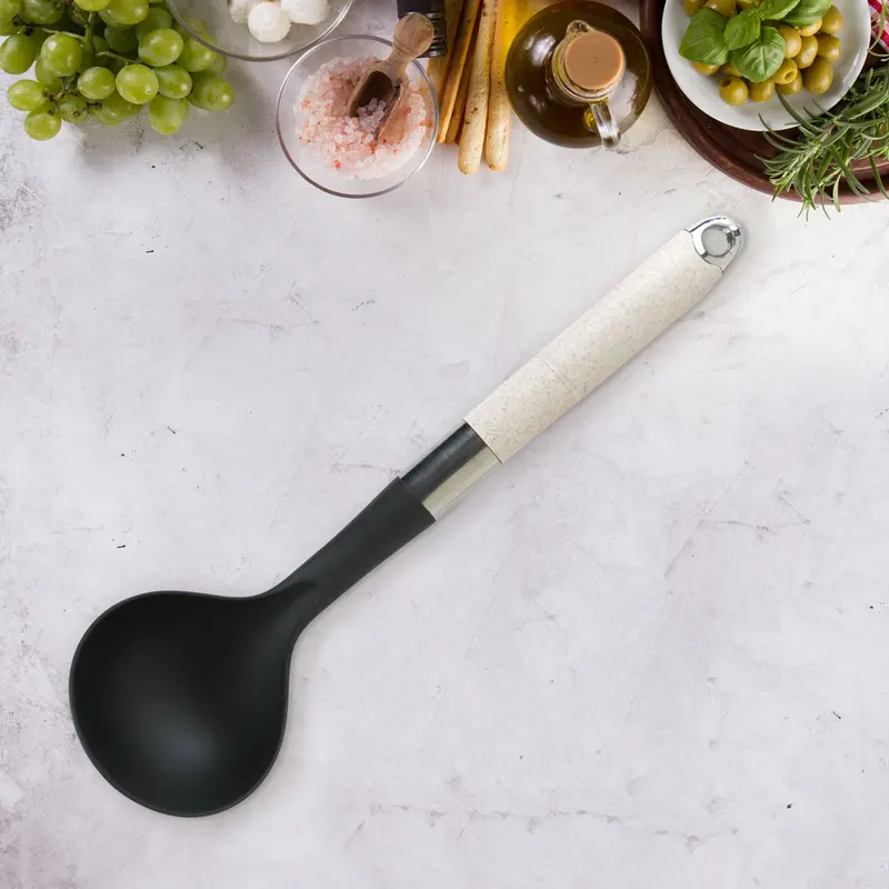 Cuchara Sopera De Silicona Para Cocina, 34 Cm 1