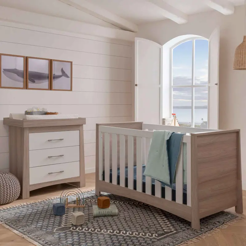Cuddleco Lana 2 Piece Room Set In Ash/White 1