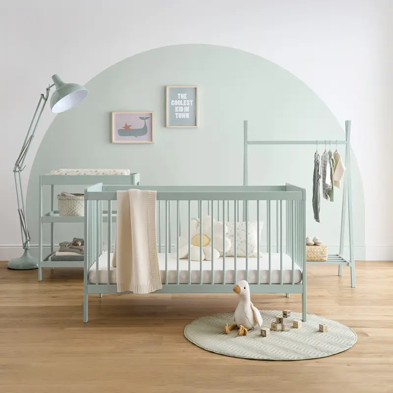 Cuddleco Nola 3 Piece Room Set In Sage Green 1