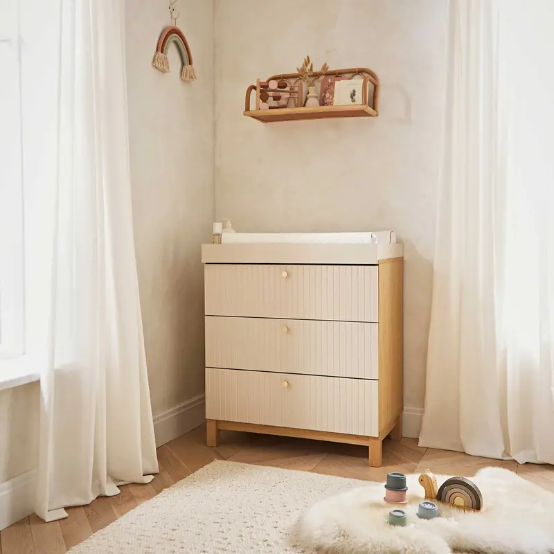 Cuddleco Remi 2 Piece Set In Oak/Cashmere 4