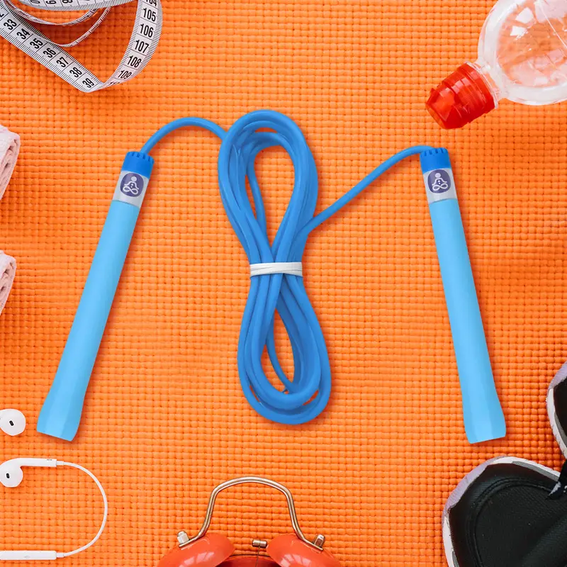 Cuerda Para Saltar Bodyzen, Color Azul 1