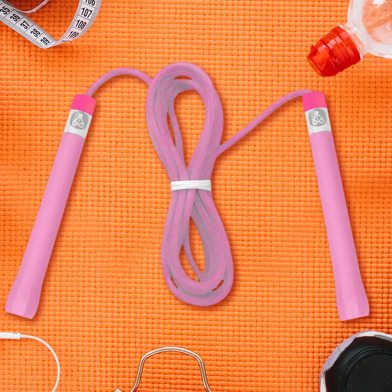Cuerda Para Saltar Bodyzen, Color Rosa 1