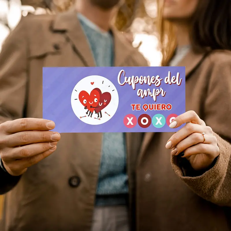 Cupones De "Te Quiero" Para El Día De San Valentín, 10 Pza. 1