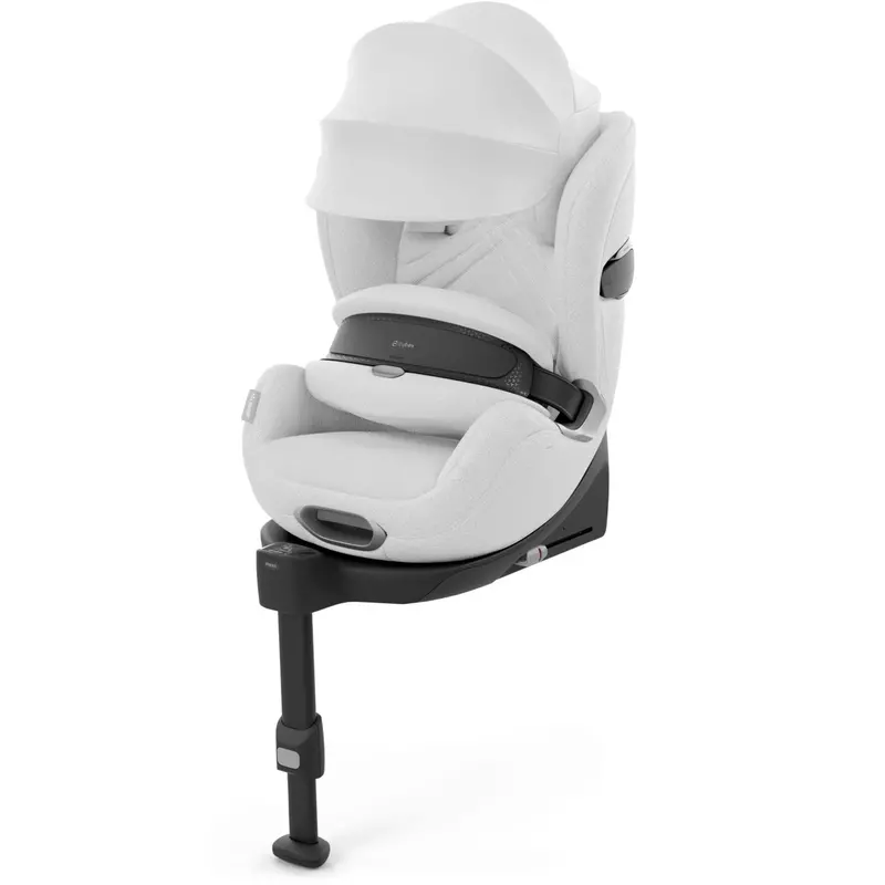 Cybex Anoris T2 I-Size Plus Car Seat In Platinum White 1