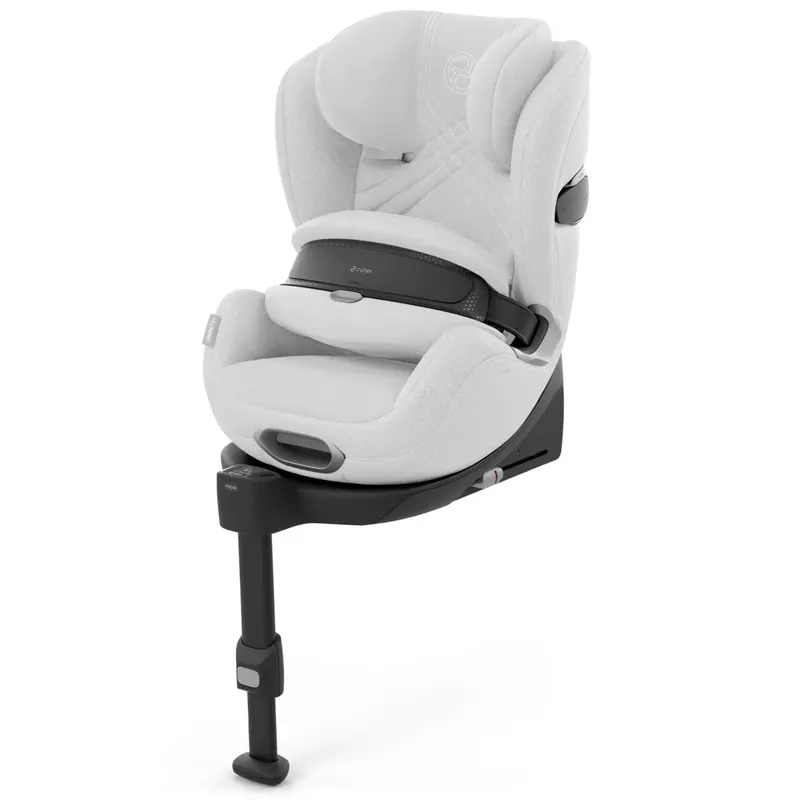 Cybex Anoris T2 I-Size Plus Car Seat In Platinum White 2