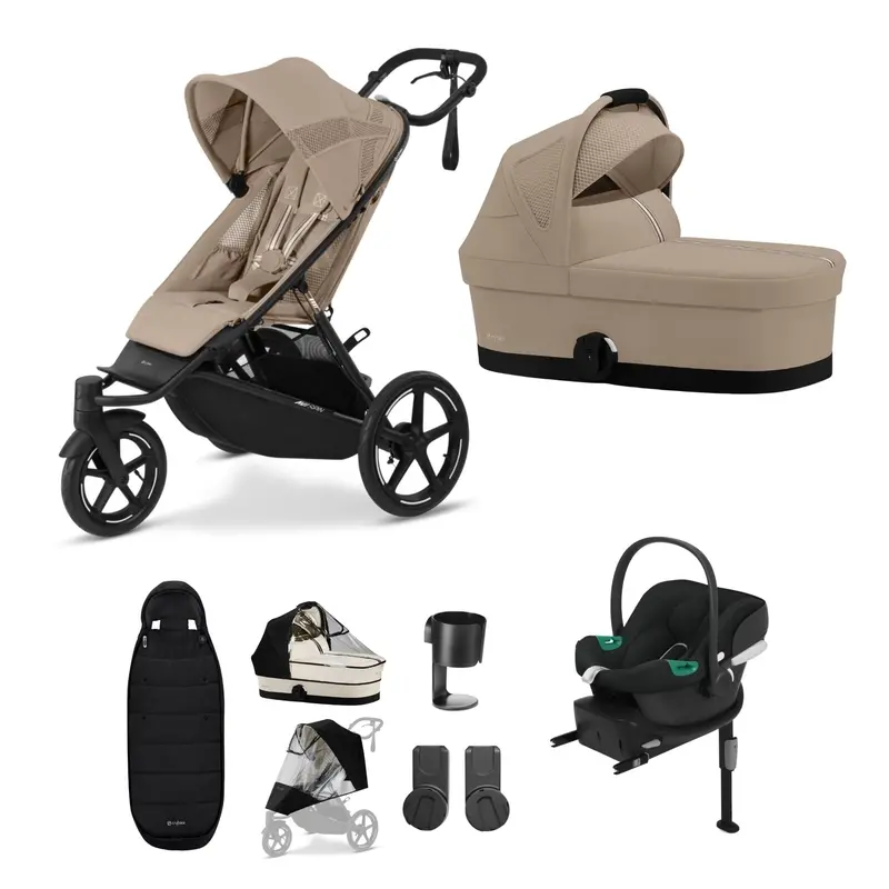 Cybex Avi Spin Comfort Bundle In Almond Beige 1