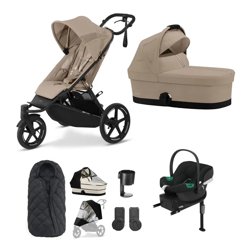 Cybex Avi Spin Comfort Bundle In Almond Beige 2