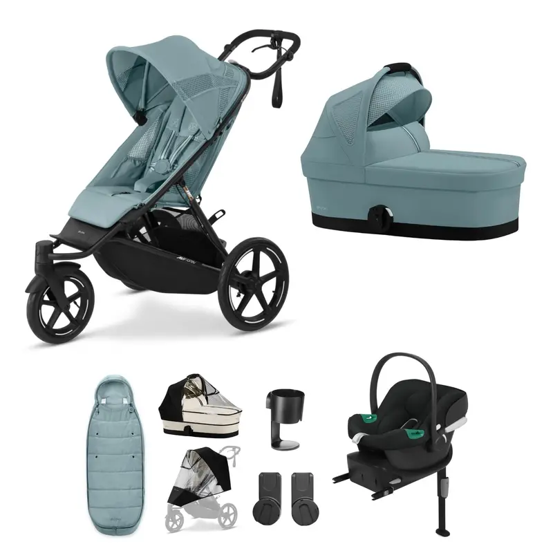 Cybex Avi Spin Comfort Bundle In Stormy Blue 1