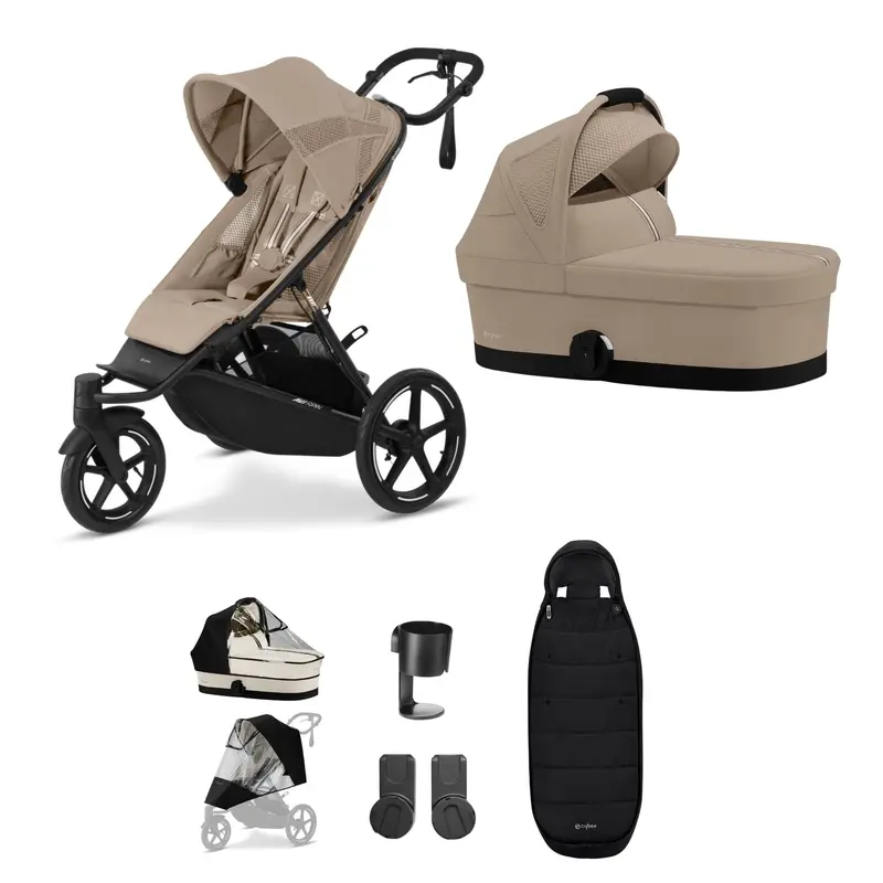 Cybex Avi Spin Essential Bundle In Almond Beige 1