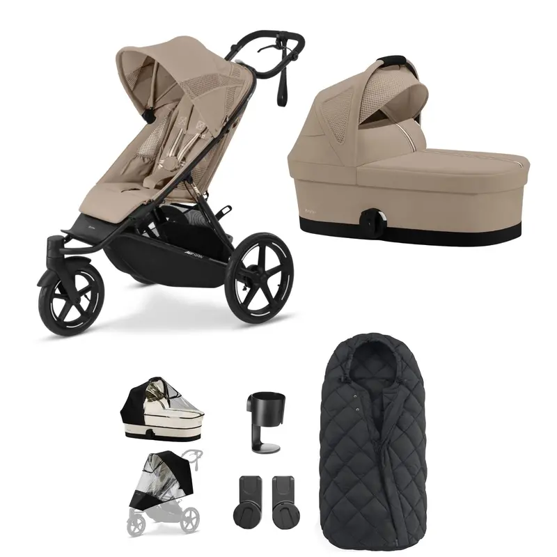 Cybex Avi Spin Essential Bundle In Almond Beige 2