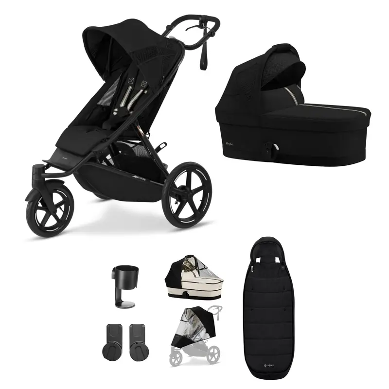 Cybex Avi Spin Essential Bundle In Moon Black 1