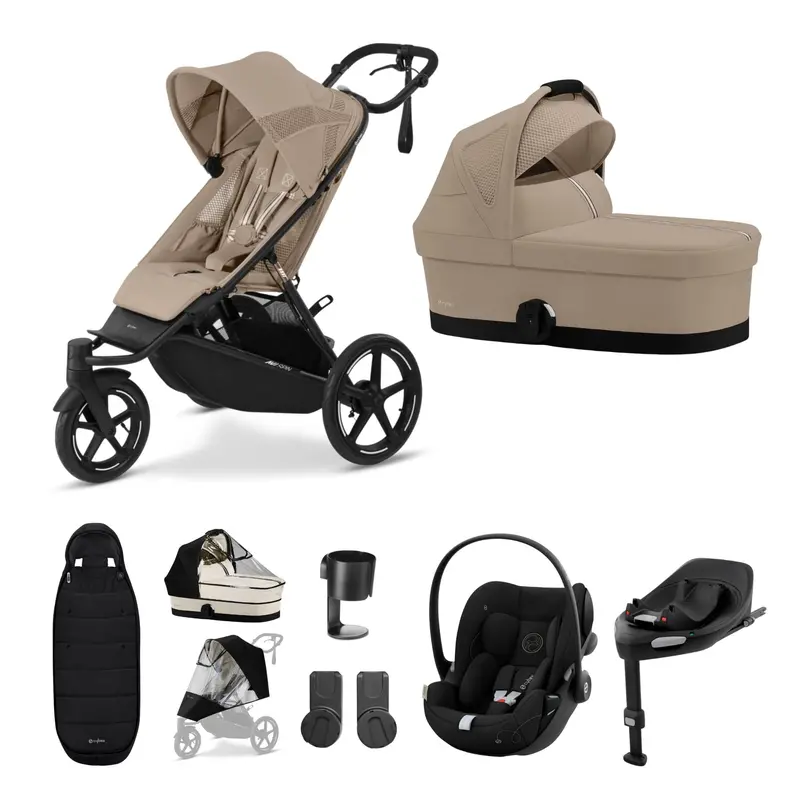 Cybex Avi Spin Luxury Bundle In Almond Beige 1