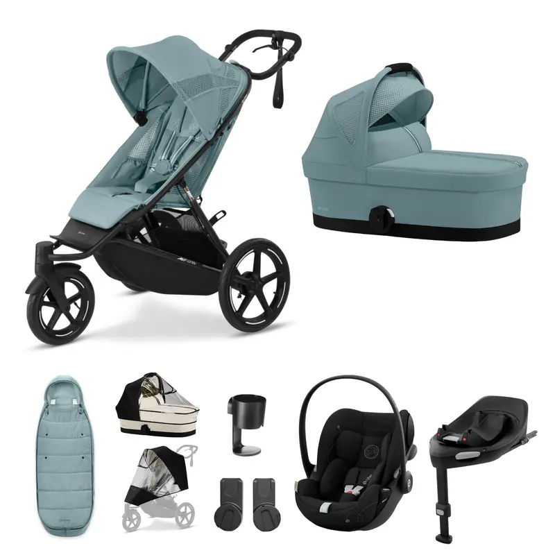 Cybex Avi Spin Luxury Bundle In Stormy Blue 1