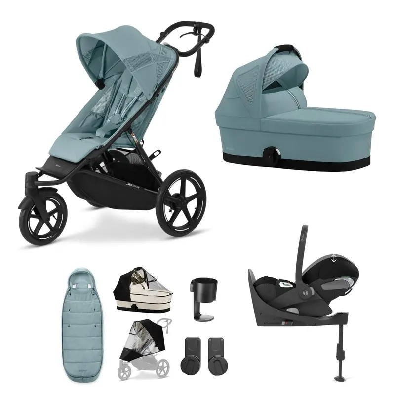 Cybex Avi Spin Luxury Bundle In Stormy Blue 2