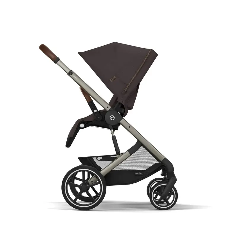 Cybex Balios S Lux Comfort Bundle In Taupe/Chocolate Brown 4