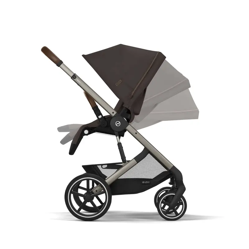 Cybex Balios S Lux Comfort Bundle In Taupe/Chocolate Brown 5