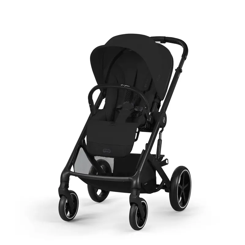 Cybex Balios S Lux Luxury Bundle In Black/Moon Black 2