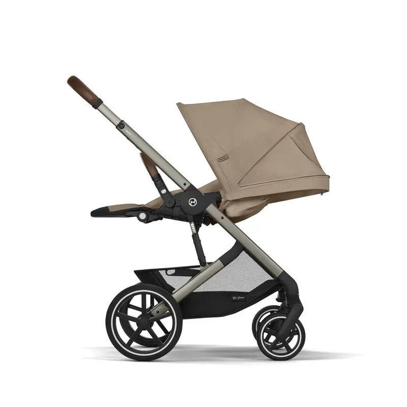 Cybex Balios S Lux Luxury Bundle In Taupe/Almond Beige 4