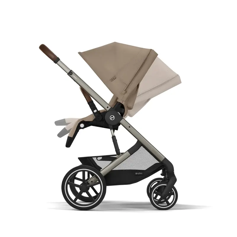 Cybex Balios S Lux Luxury Bundle In Taupe/Almond Beige 6