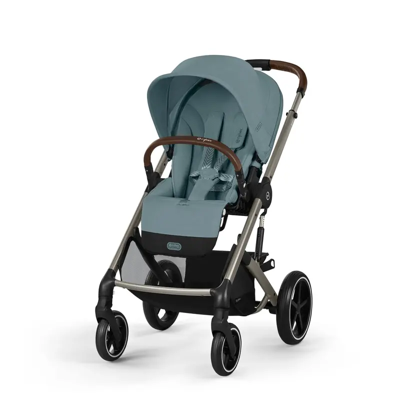 Cybex Balios S Lux Luxury Bundle In Taupe/Stormy Blue 2