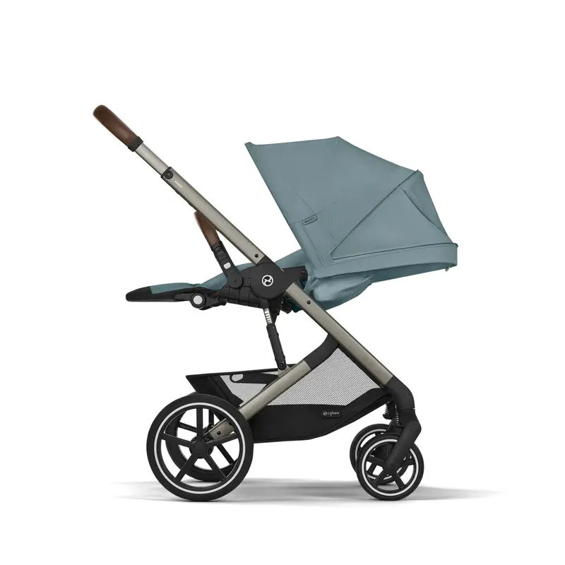 Cybex Balios S Lux Luxury Bundle In Taupe/Stormy Blue 4