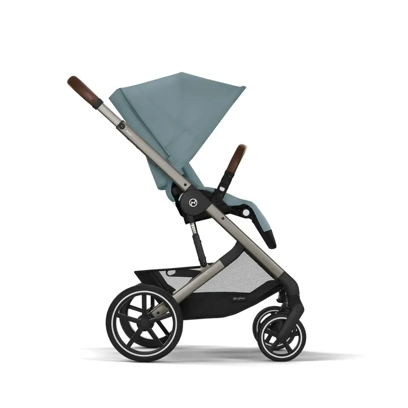 Cybex Balios S Lux Luxury Bundle In Taupe/Stormy Blue 5