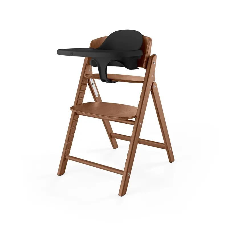 Cybex Click & Fold 3In1 High Chair In Dark Natural 2