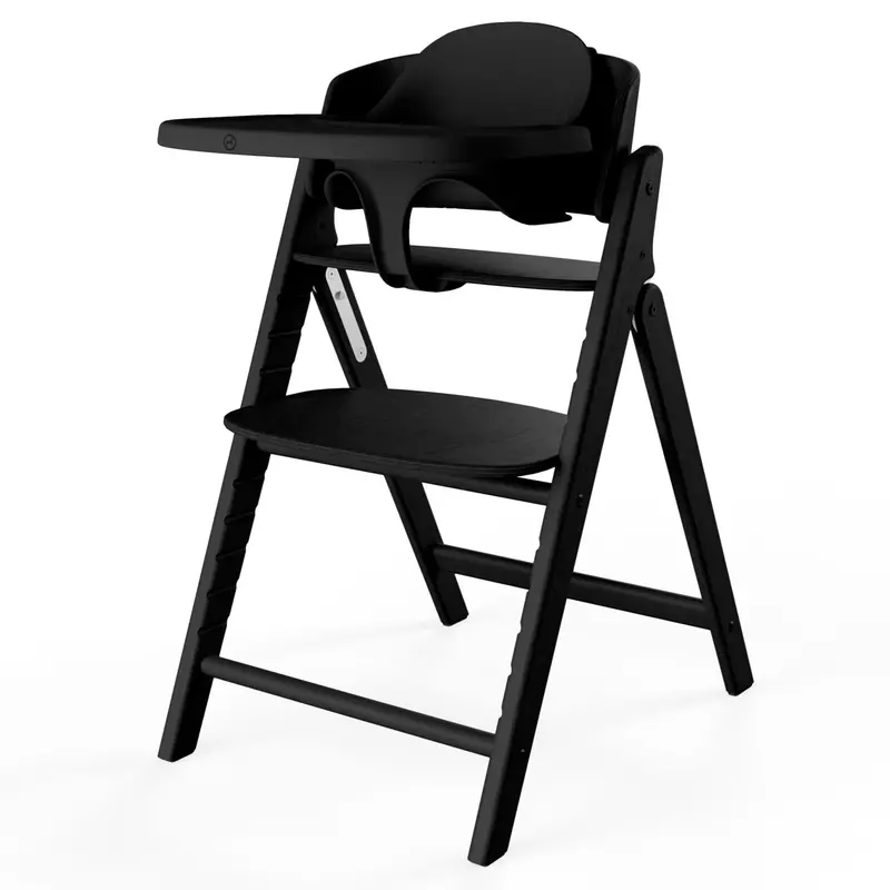Cybex Click & Fold 3In1 High Chair In Stunning Black 2