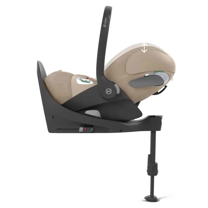 Cybex Cloud T Plus I-Size Car Seat In Cozy Beige 2
