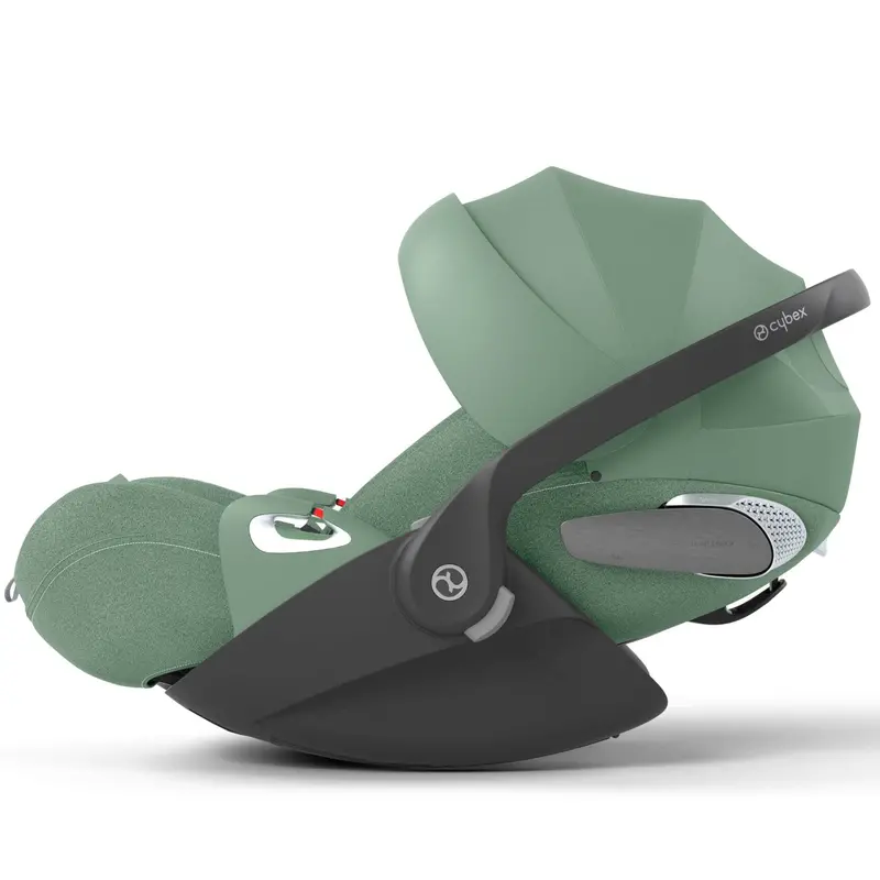 Cybex Cloud T Plus I-Size Car Seat In Leaf Green 1