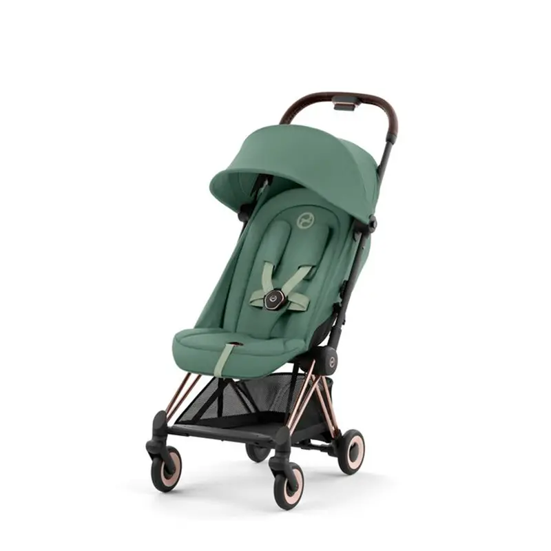 Cybex Coya In Rose Gold Leaf Green 1