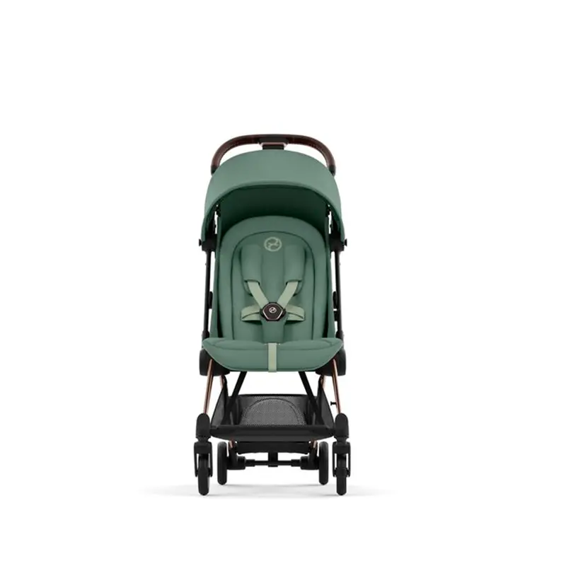 Cybex Coya In Rose Gold Leaf Green 2