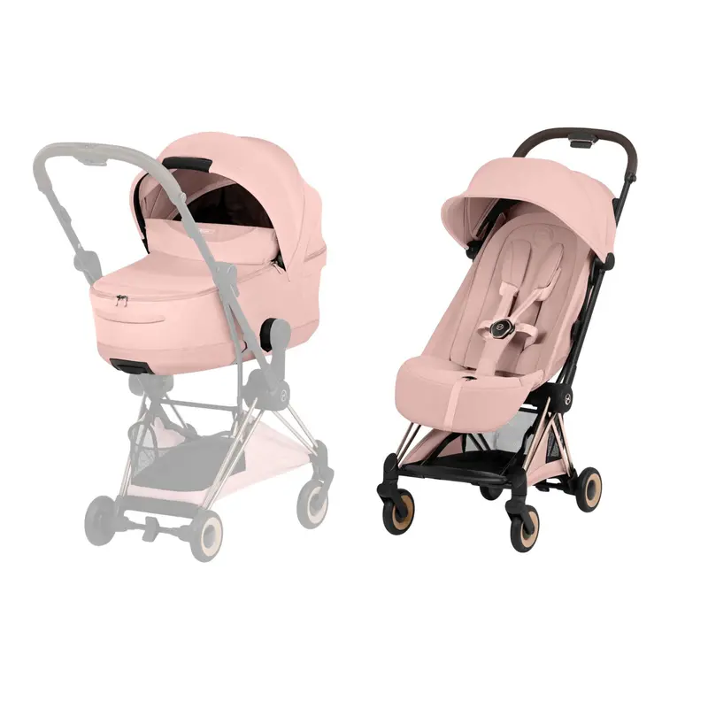 Cybex Coya Pushchair Set - Style Collection In Rose Gold/Peach Pink 1
