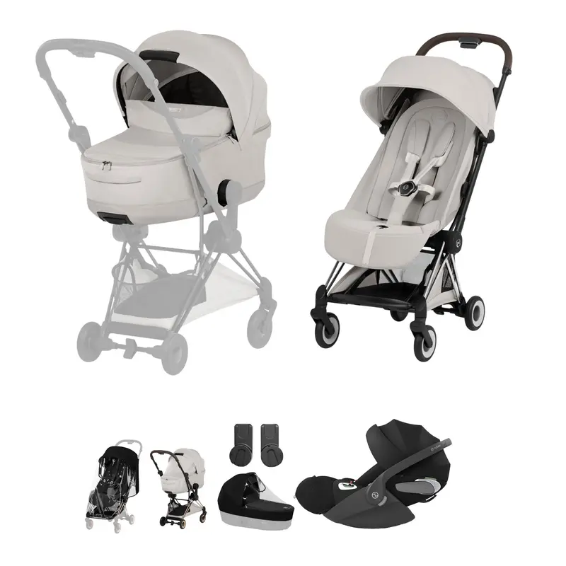 Cybex Coya Ultimate Bundle - Style Collection In City Grey 3