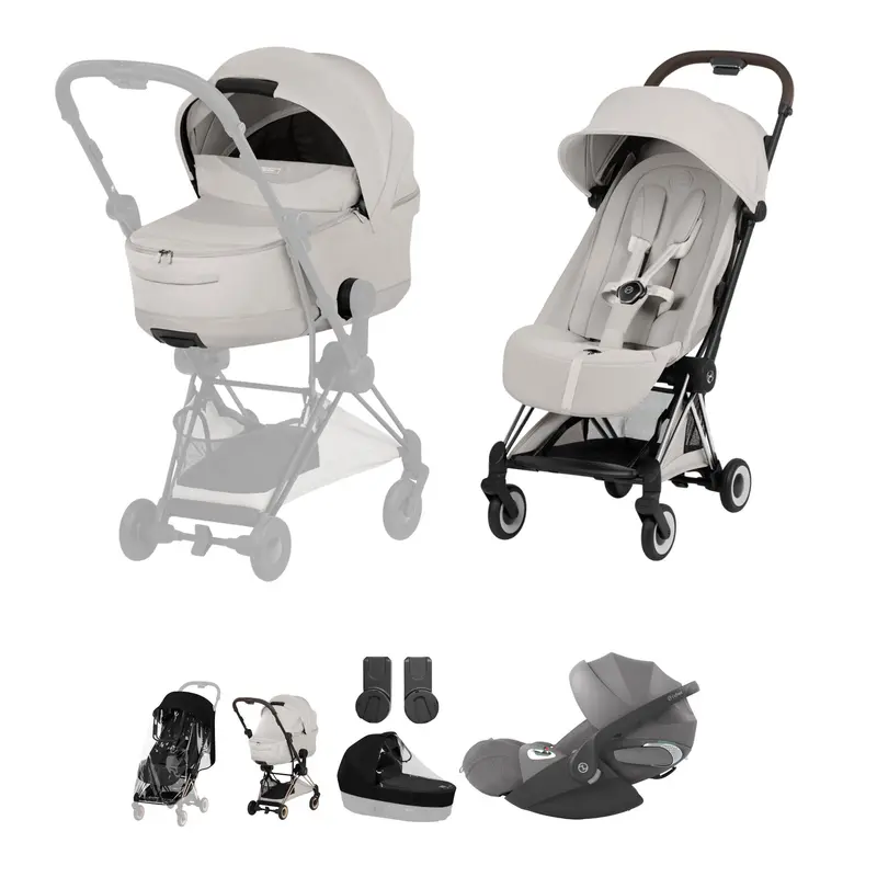 Cybex Coya Ultimate Bundle - Style Collection In City Grey 4