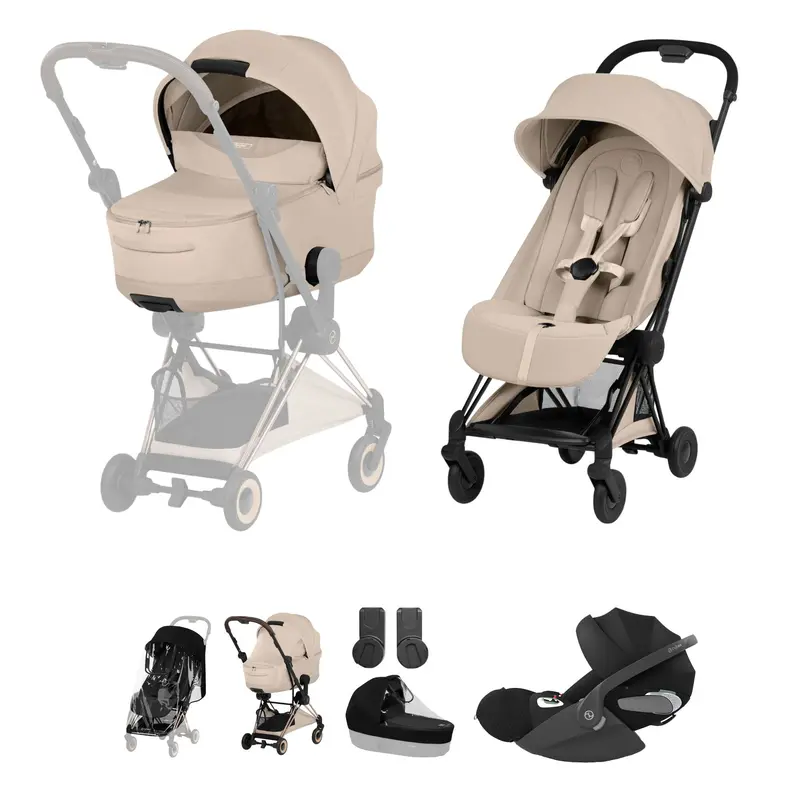 Cybex Coya Ultimate Bundle - Style Collection In Cozy Beige 1