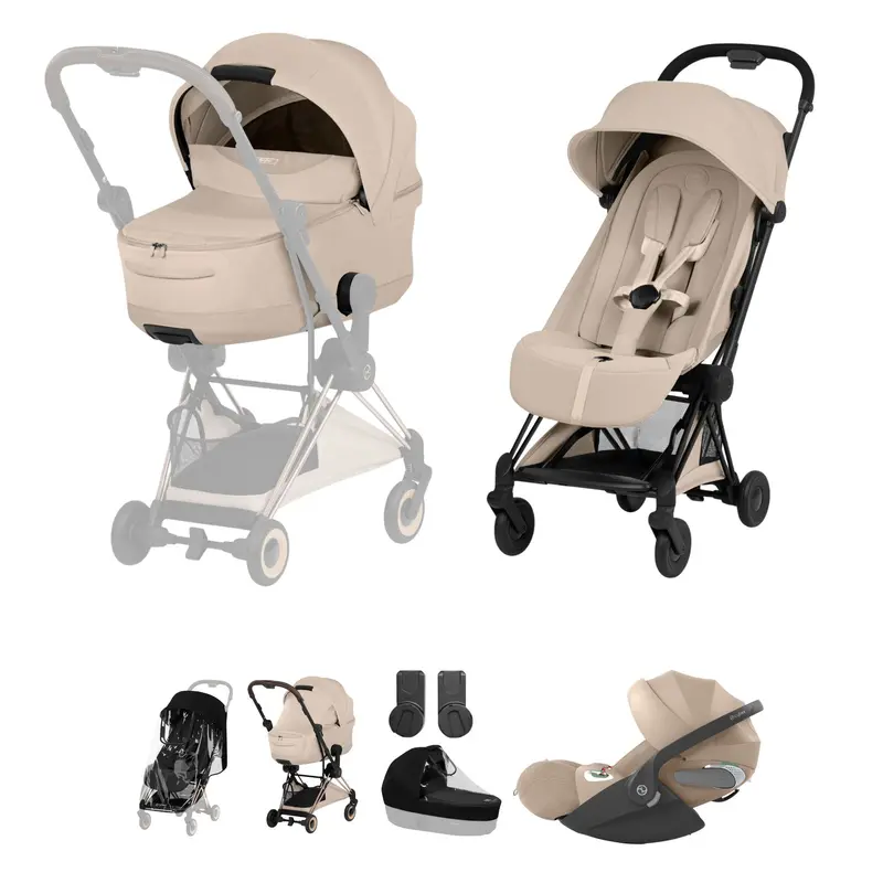 Cybex Coya Ultimate Bundle - Style Collection In Cozy Beige 2