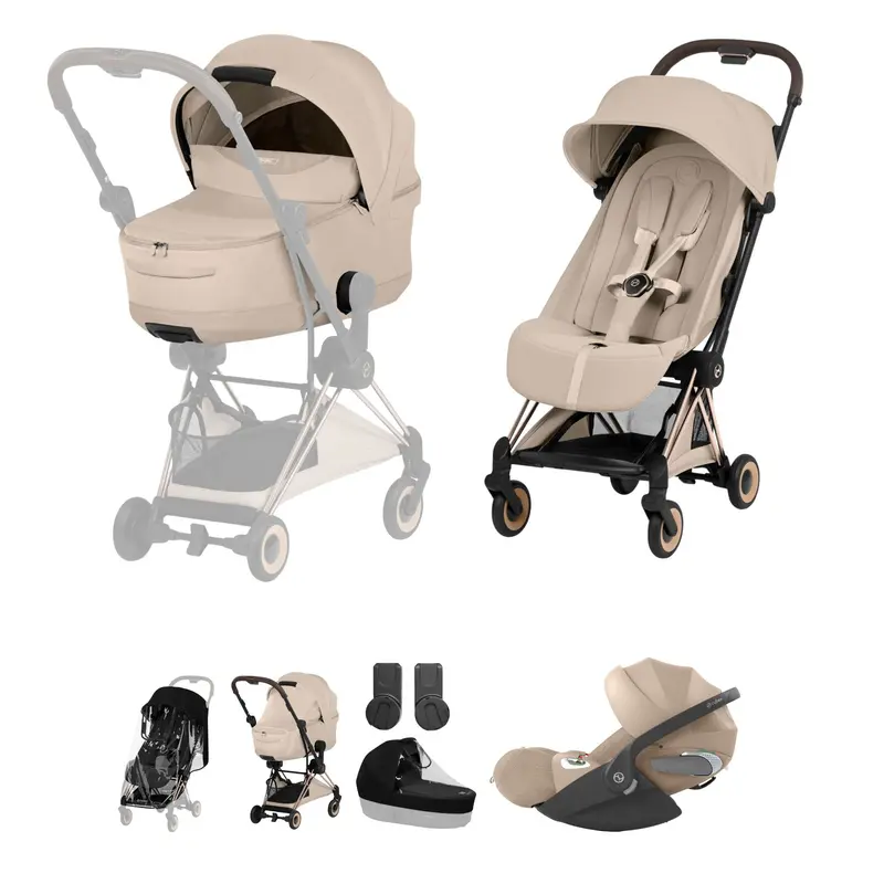 Cybex Coya Ultimate Bundle - Style Collection In Cozy Beige 4